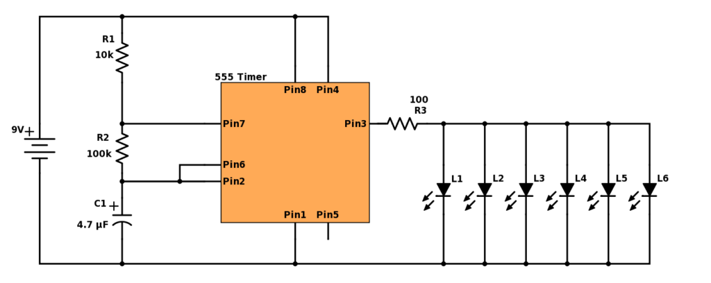 Таймер на сука. Music led Light circuit diagram. Led Light schema. Как работает таймер. Christmas Running Lights circuit.